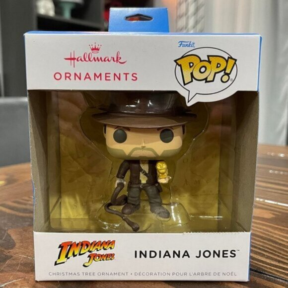 5/$20 NEW Hallmark Funko POP! INDIANA JONES Christmas Ornament - Picture 2 of 8